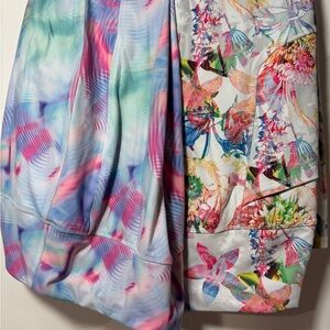 RBX Multicolor Patterned Leggings